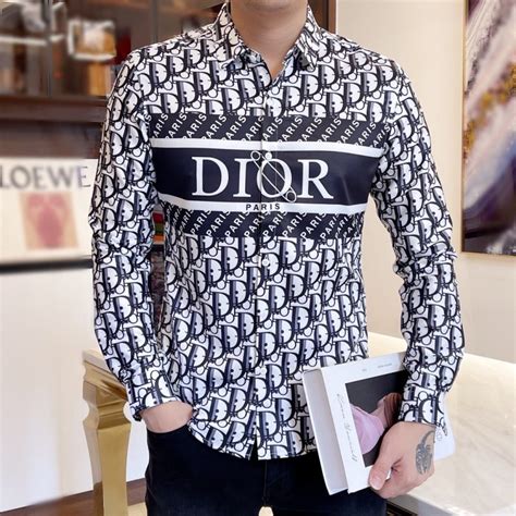 dior all over shirt|christian Dior shirts men.